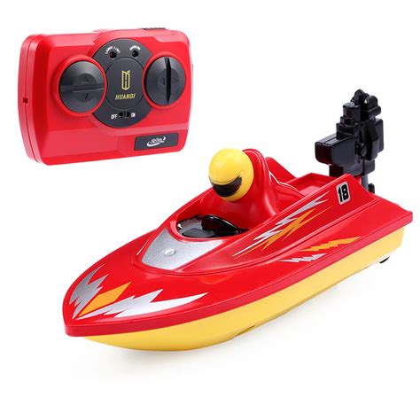 New RC Boat Outdoor Children Toys Radio Control RC 2 Channels Waterproof Mini Electric Boats ...