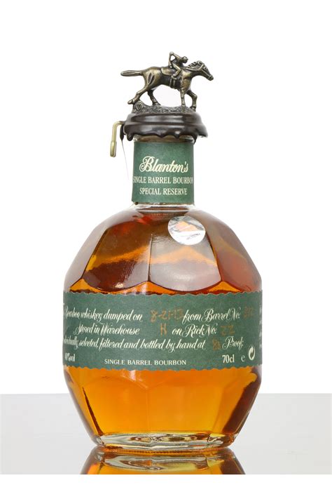 Blanton's Single Barrel Bourbon - 2013 Special Reserve Barrel No.312 ...