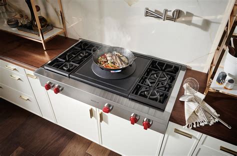 Wolf 48" Sealed Burner Rangetop with Wok | Kitchen burner, Cool kitchens, Wolf oven