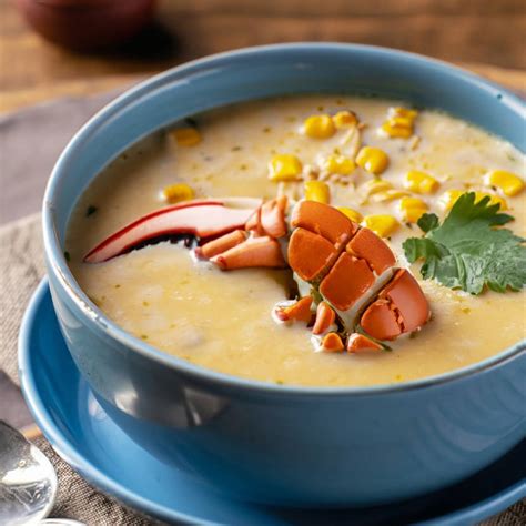 Lobster and Corn Chowder Recipe - Ready in 30 Minutes