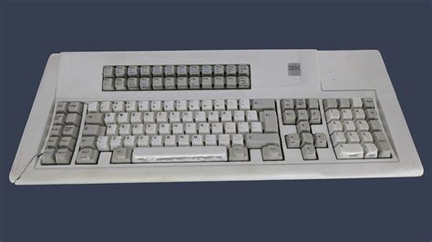 IBM Model F 122 Vintage Keyboard - Download Free 3D model by snacksthecat [754cb88] - Sketchfab