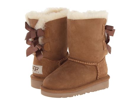 UGG Kids Bailey Bow (Toddler/Little Kid) - Zappos.com Free Shipping ...