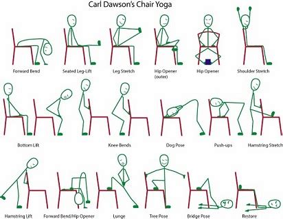 No Yoga Mat Required: Easy Stretches You Can Do In A Chair - Eat Smart ...