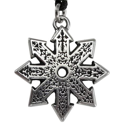 Pewter Chaos Magick Star Pendant