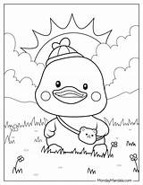 46 Cute Duck Coloring Pages Free PDF Printables sketch template