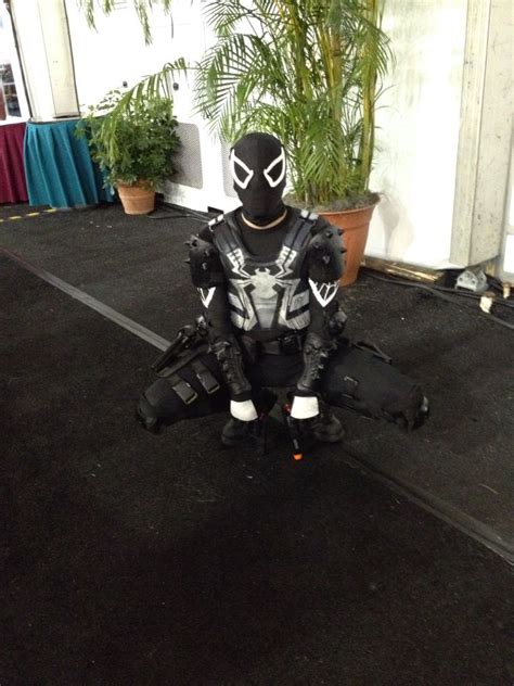 Legit agent venom cosplay at Holiday Matsuri