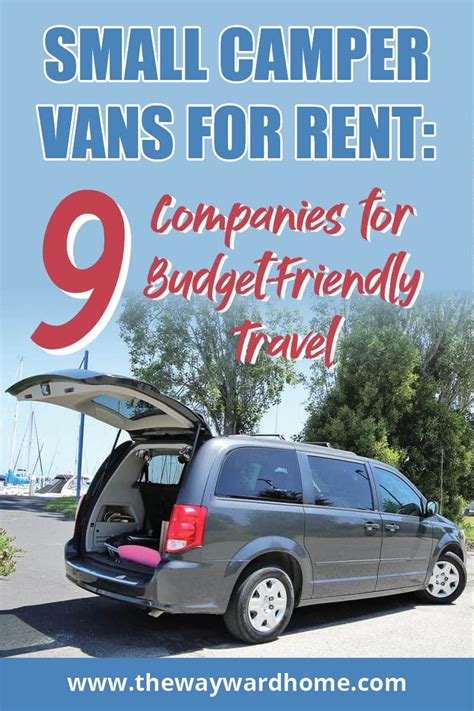 9 Small Camper Vans for Rent: Perfect for Budget-Savvy Travelers