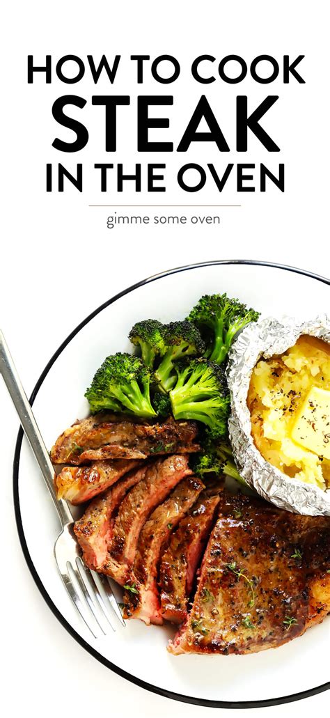 How To Cook Steak In The Oven | Gimme Some Oven