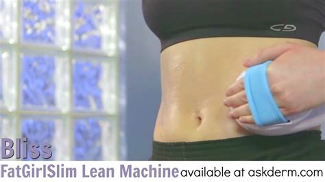 How to use the Bliss FatGirlSlim Lean Machine Body Contouring System - YouTube