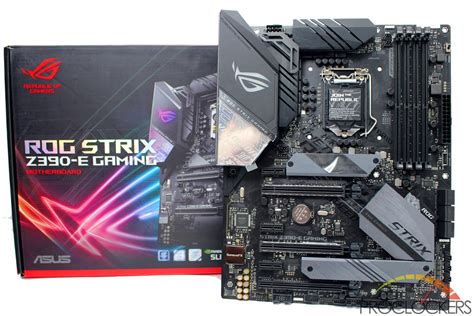 ASUS ROG Strix Z390-E Gaming Motherboard Review | PROCLOCKERS