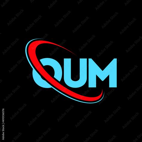 OUM logo. OUM letter. OUM letter logo design. Initials OUM logo linked ...