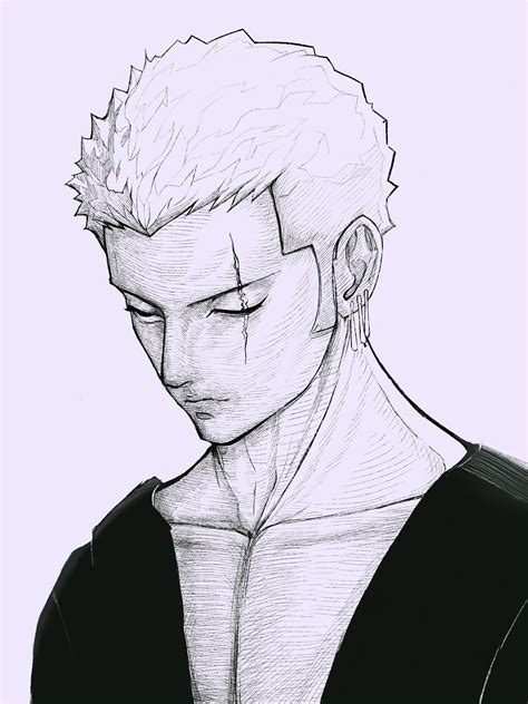 Zoro Fan Art (OC) : r/ZoroIsLost