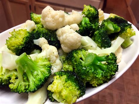 Broccoli and Cauliflower Stir Fry • Oh Snap! Let's Eat!