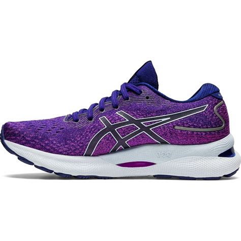 Asics Gel Nimbus 24 Womens Running Shoes - Purple