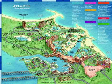 Harborside Resort at Atlantis Photo - Resort map | Atlantis resort ...