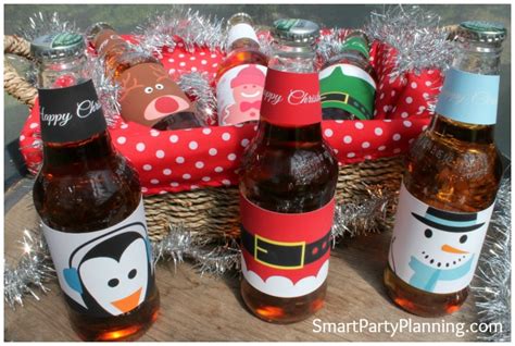 Make The Perfect Gift With Easy Christmas Beer Labels