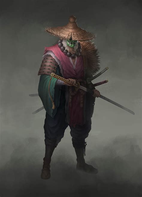 ArtStation - straw hat samurai