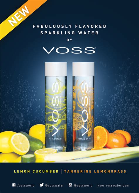 VOSS Water of Norway Adds Two Flavored Sparkling Waters | THE ROSS GROUP