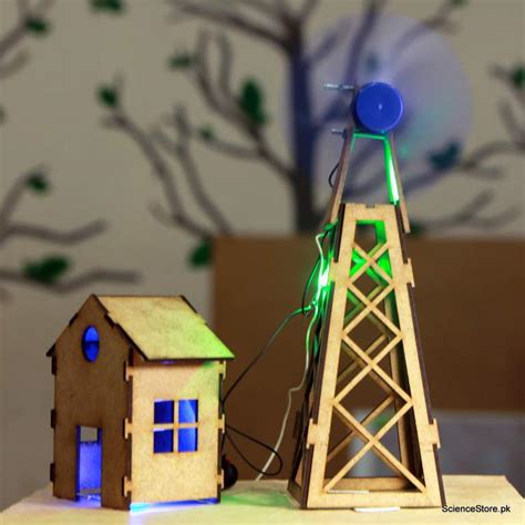 Buy online Hand Made a Wind Turbine Kit | School Science Project kit