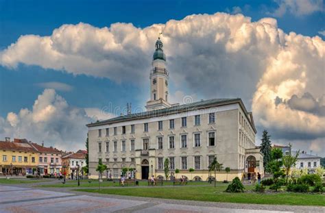 Town Hall in Drohobych, Ukraine Editorial Photo - Image of tourism ...