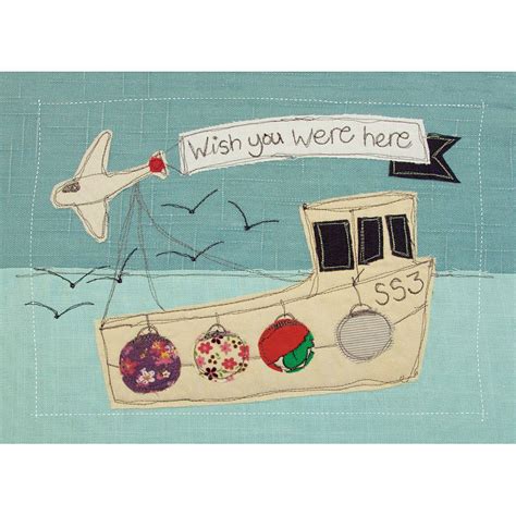 Postcards: Wish You Were Here By Poppy Treffry | notonthehighstreet.com