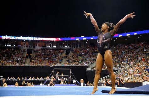 Simone Biles makes history with 'hardest move in the world' at U.S. Gymnastics Championships