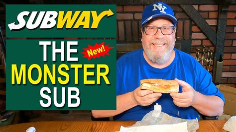 Subway® | NEW SUBWAY SERIES MENU - THE MONSTER SUB | Taste Test ...