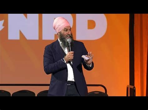 2023 NDP convention – NDP Leader Jagmeet Singh moderates caucus showcase – October 13, 2023 ...