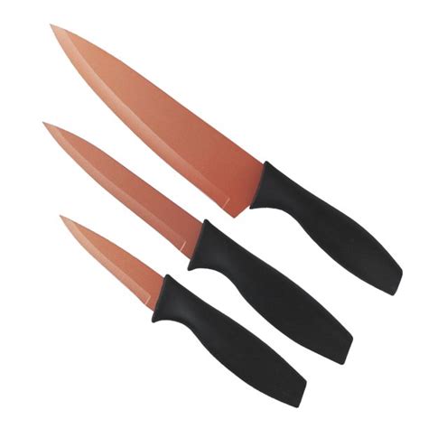 Eternal Kitchen Ideas Copper Knife Set 3 pcs - Walmart.com - Walmart.com