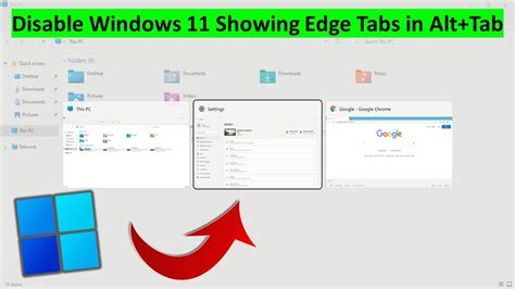 How To Disable Microsoft Edge Tabs In Alt Tab On Windows 11 Windows ...