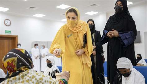 Oman's Honourable Lady visits Craft Training Centre | Times of Oman ...