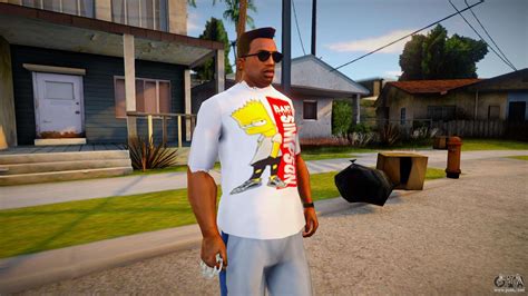 New T-Shirt - tshirtwhite for GTA San Andreas