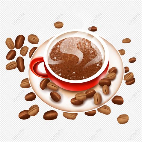 Coffee Beans And Hot Coffee, Hot Coffee, Solar Terms, Coffee Beans PNG Free Download And Clipart ...
