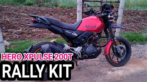 Xpulse 200 Rally Kit Type Modification: On Hero Xpulse 200T - YouTube