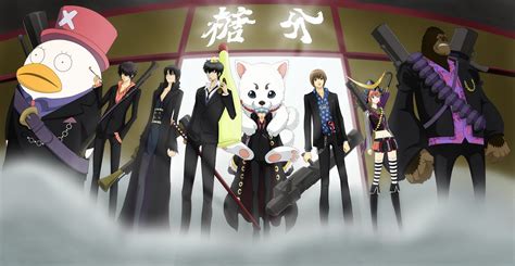 Gintama Anime Ensemble HD Wallpaper