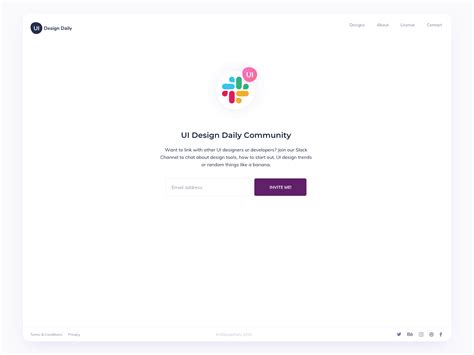 Join Slack UI Design by Ildiko Gaspar on Dribbble