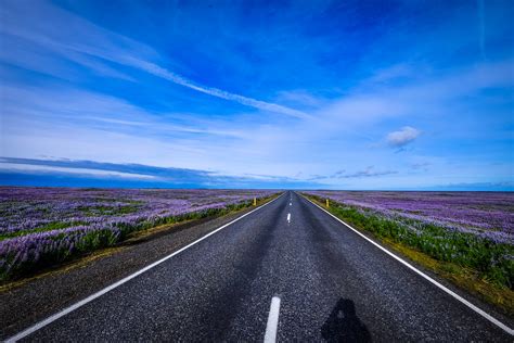 Road, landscape, nature, clouds HD wallpaper | Wallpaper Flare