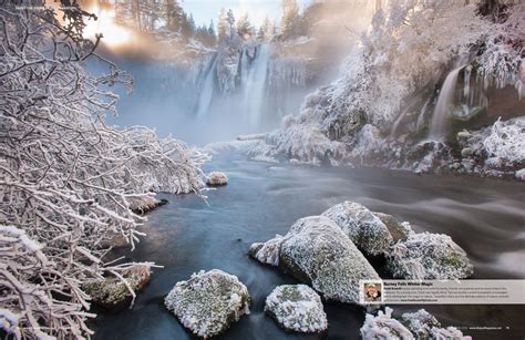 Burney Falls Winter Magic | Burney falls, Winter magic, Winter