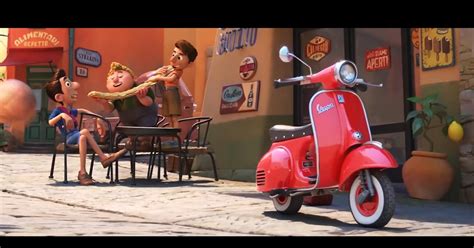 The Vespa in Pixar's new film „Luca“ | Classic Scene Blog Vespa & Lam…