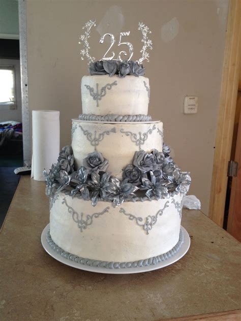 25 Wedding Anniversary Cakes