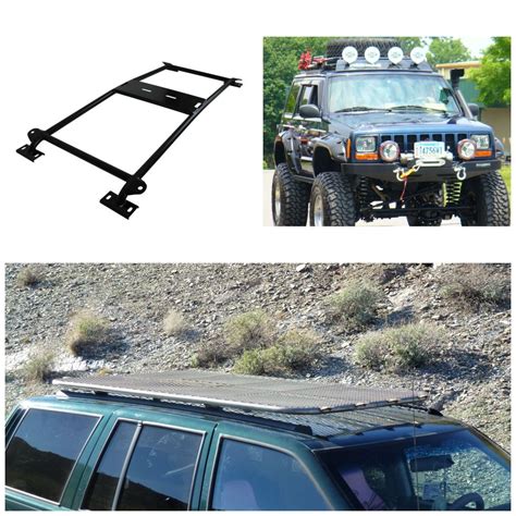 XJ Roof-mounted Accessories: XJ Tire Rack, XJ Safari Rack, XJ Platform Rack #xj #cherokee # ...