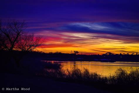 Grapevine Lake Sunset Digital Art by Martha Wood - Fine Art America