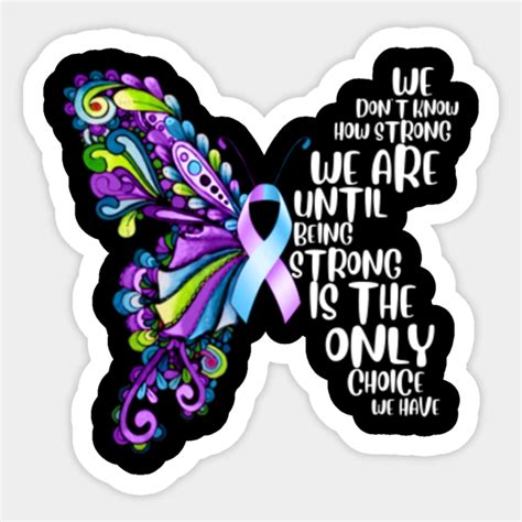 Butterfly Suicide Prevention Ribbon Awareness - Suicide Prevention ...