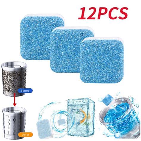 12pcs Washing Machine Cleaner, Duty Deep Clean, Deodorize Washing ...