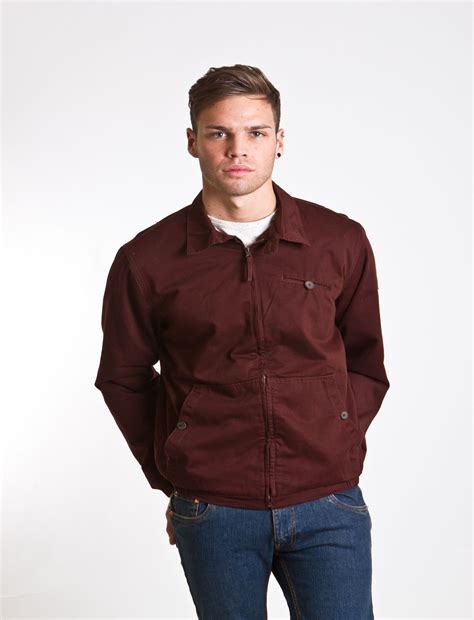 Bellfield Clothing | Bellfield | Burgundy Vince Jacket | Shop Bellfield ...