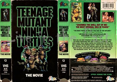 Teenage Mutant Ninja Turtles VHS Case Print - Etsy