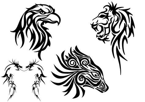 Animal Tribal Art - ClipArt Best