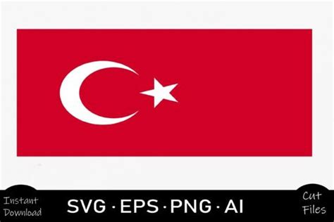 TURKEY Country Flag SVG Sublimation Graphic by Rizwana Khan · Creative Fabrica