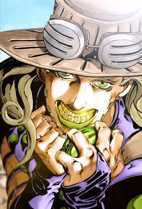 [Fanart] Animated Gyro Zeppeli in all his magnificence : r/StardustCrusaders