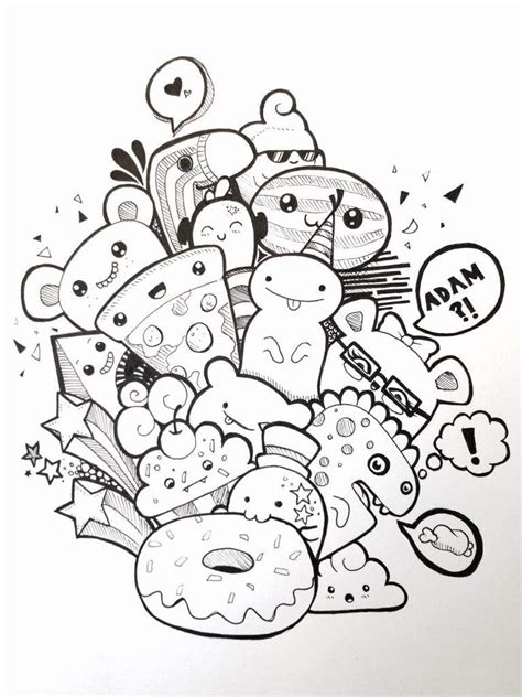 Doodle Art Drawing, Doodle Art Designs, Doodle Doodle, Doodle Cartoon, Drawing Ideas, Sketchbook ...